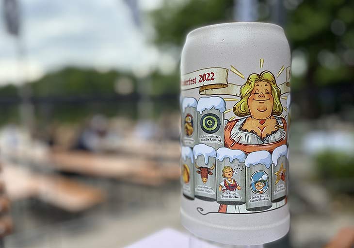 Der Festkrug der Wiesnwirte 2022 wurde am 11.07.2022 vorgestellt: (©Foto. Martin Schmitz)